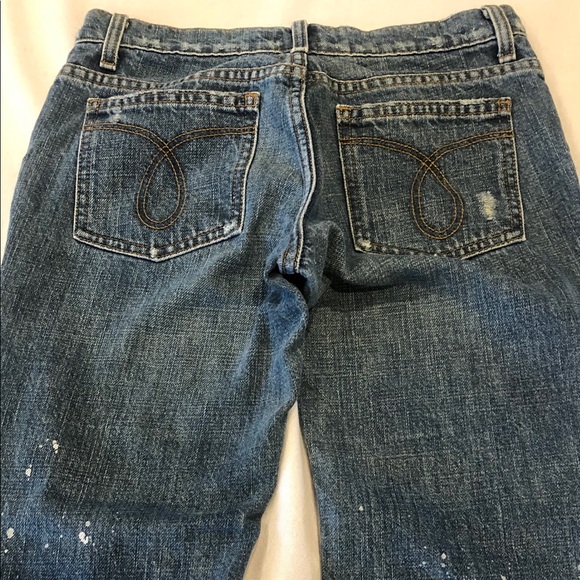 JUICY COUTURE Low Rise 00’s Cropped Blue Jeans - Picture 5 of 8